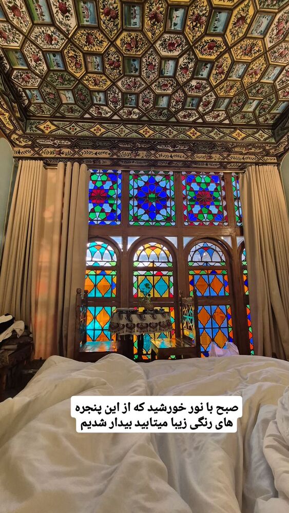  جدید ترین استوری اینستاگرام فاطمه شیرازی