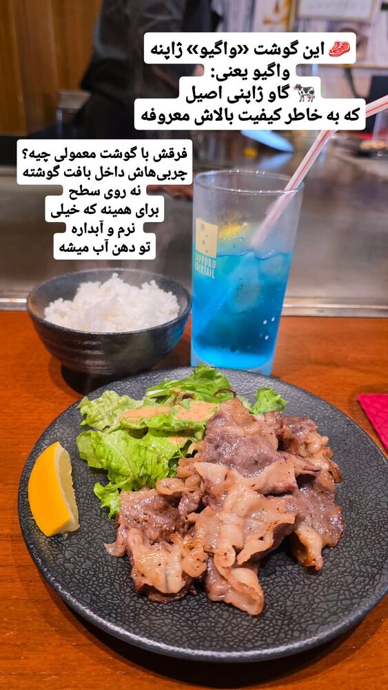  جدید ترین استوری اینستاگرام فاطمه شیرازی