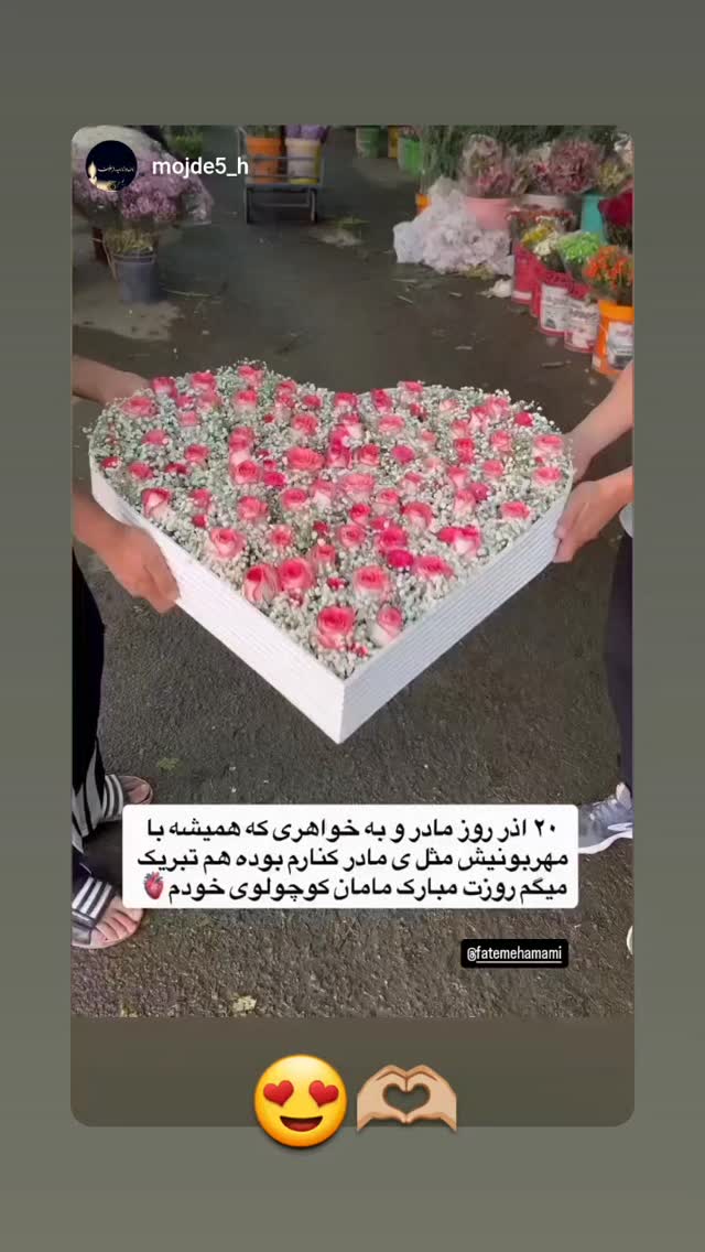  جدید ترین استوری اینستاگرام فاطمه حمامی