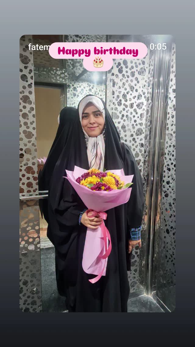  جدید ترین استوری اینستاگرام فاطمه دولتی