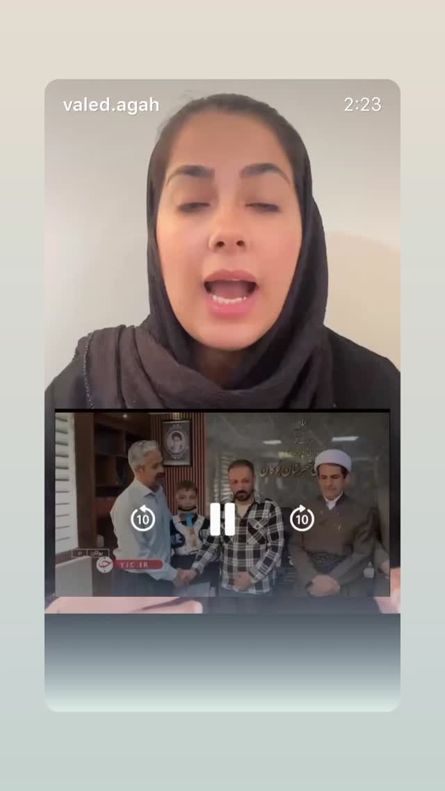  جدید ترین استوری اینستاگرام فاطمه گودرزی