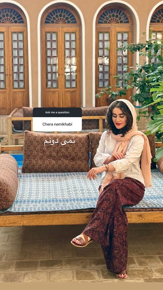  جدید ترین استوری اینستاگرام فاطمه كياپاشا