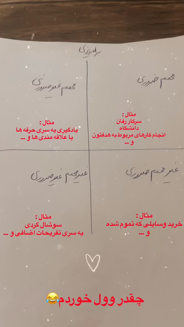  جدید ترین استوری اینستاگرام فاطمه كياپاشا