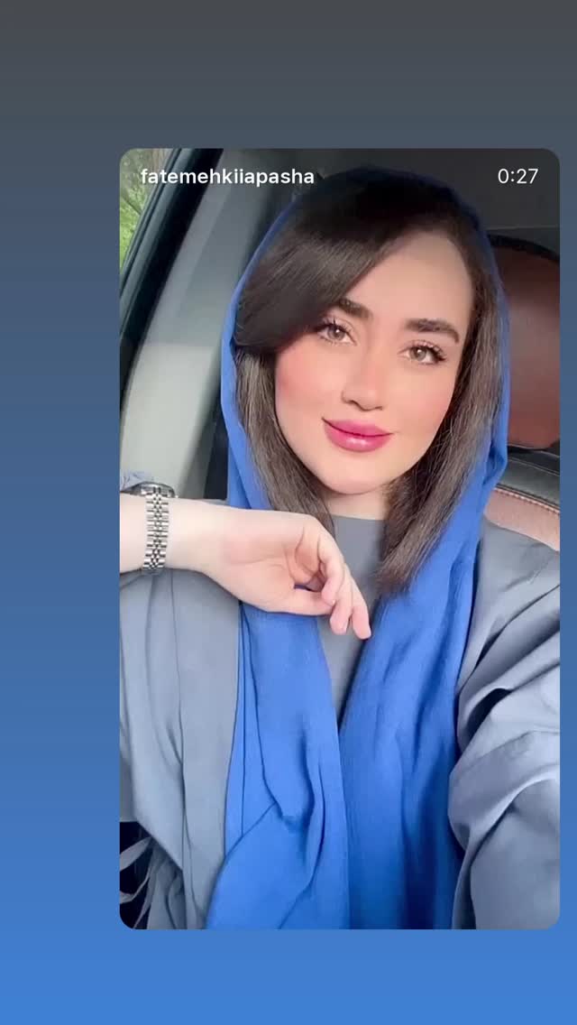  جدید ترین استوری اینستاگرام فاطمه كياپاشا