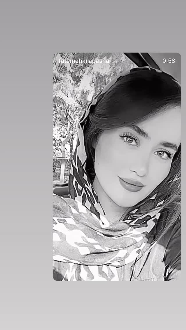  جدید ترین استوری اینستاگرام فاطمه كياپاشا