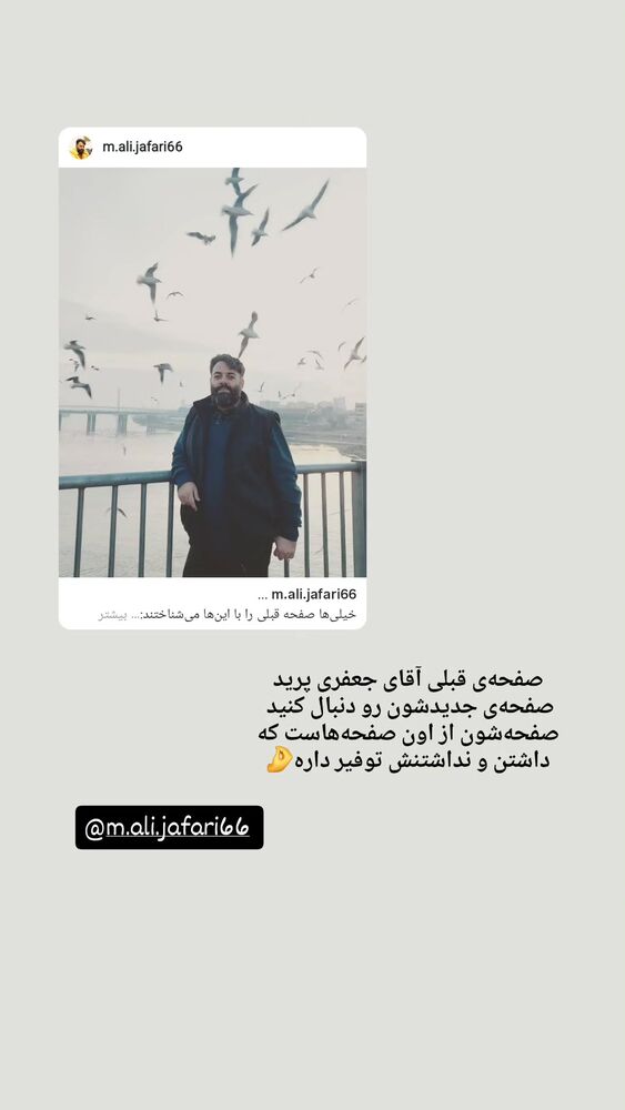  جدید ترین استوری اینستاگرام فاطمه سلطانی
