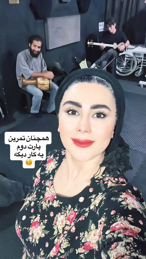  جدید ترین استوری اینستاگرام فاطیما درستکار
