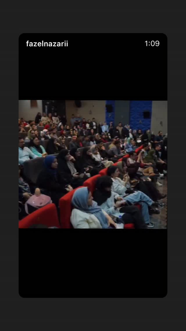  جدید ترین استوری اینستاگرام فاضل نظری