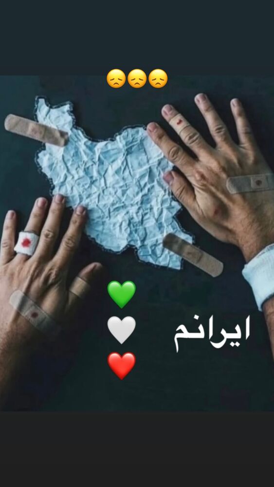  جدید ترین استوری اینستاگرام فریدون زندی