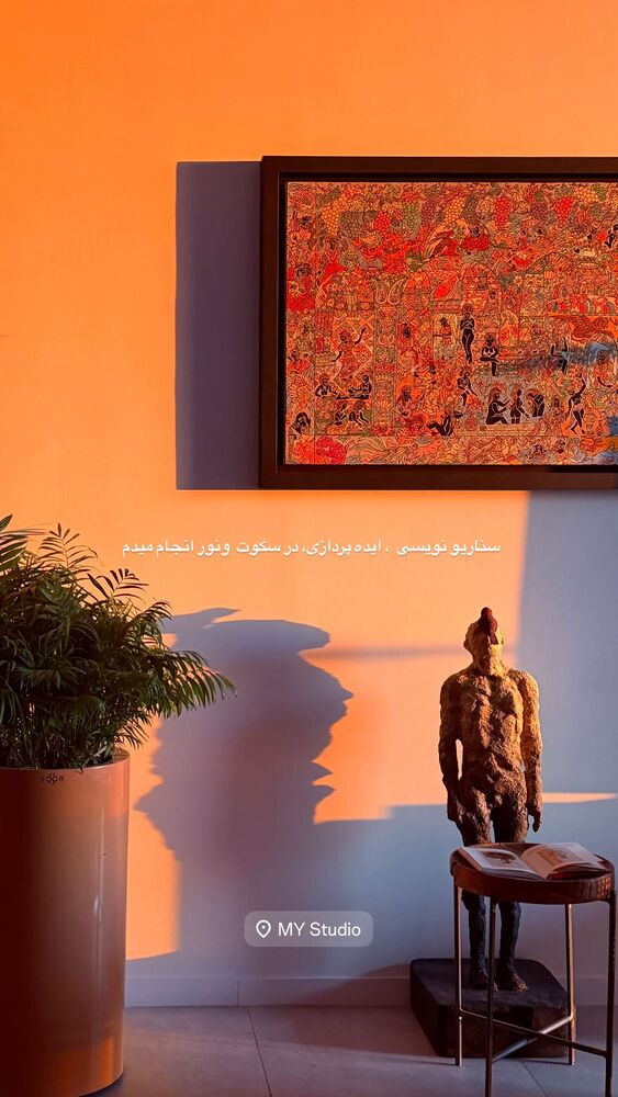 جدید ترین استوری اینستاگرام حسین فیروی