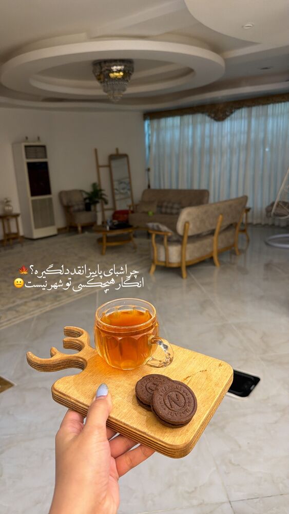  جدید ترین استوری اینستاگرام فاطمه مکاری