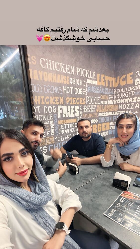  جدید ترین استوری اینستاگرام فاطمه مکاری