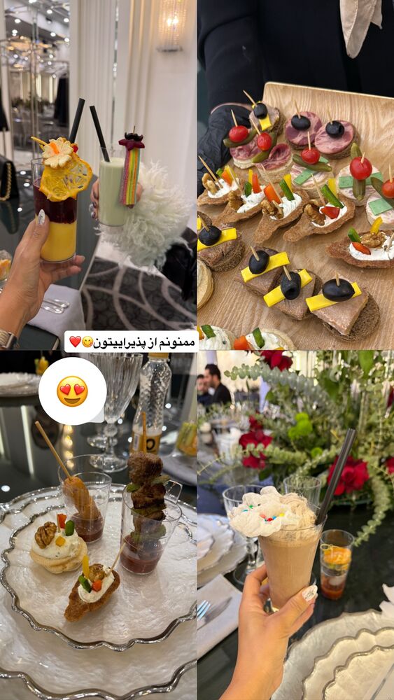  جدید ترین استوری اینستاگرام فود مهتاب