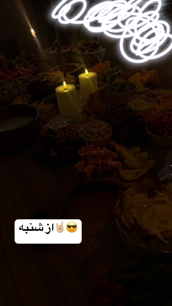  جدید ترین استوری اینستاگرام گلاره مهری