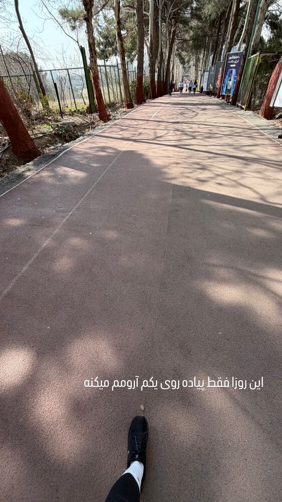  جدید ترین استوری اینستاگرام سیده بهاره غفاري