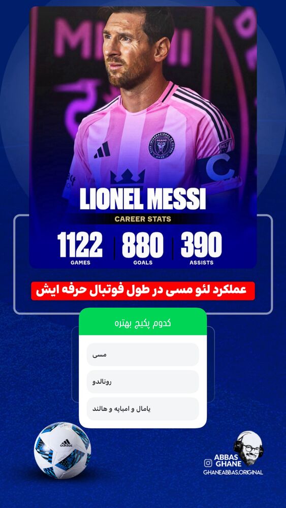  جدید ترین استوری اینستاگرام عباس قانع