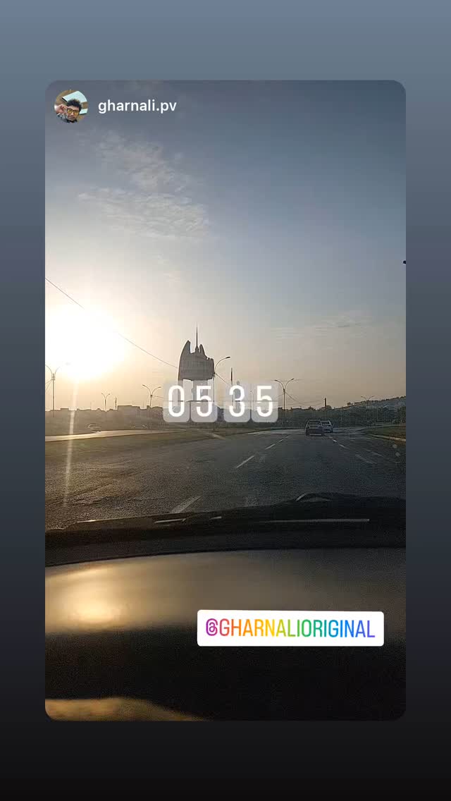  جدید ترین استوری اینستاگرام علی رضا گالش