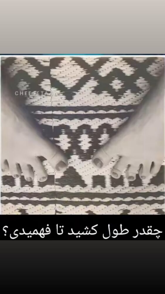  جدید ترین استوری اینستاگرام قدرت الله ایزدی