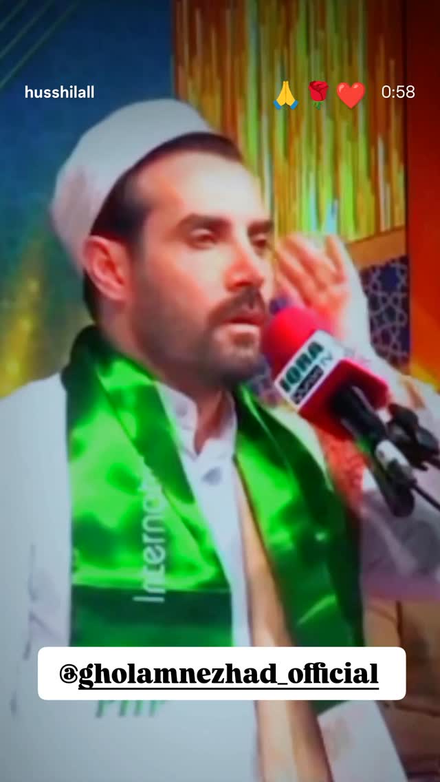  جدید ترین استوری اینستاگرام مهدی غلام نژاد