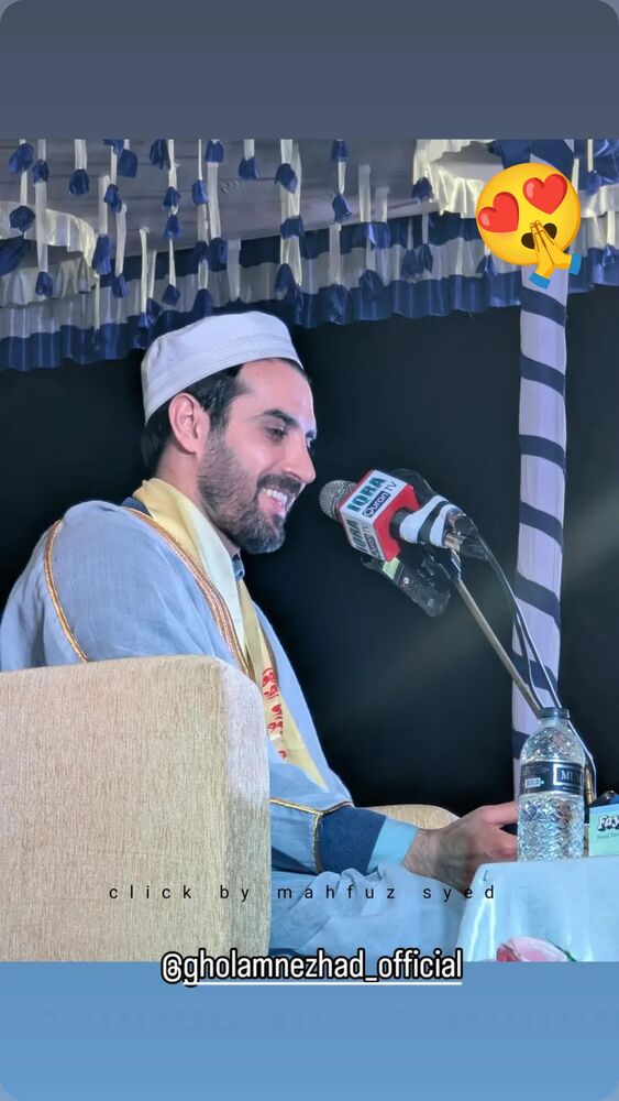  جدید ترین استوری اینستاگرام مهدی غلام نژاد