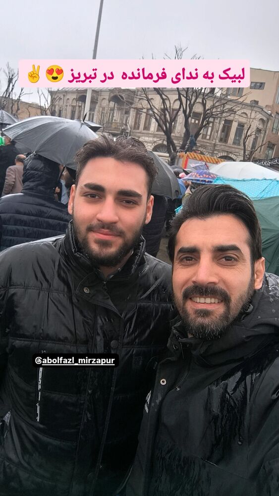  جدید ترین استوری اینستاگرام مهدی غلام نژاد
