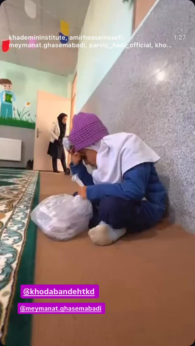  جدید ترین استوری اینستاگرام رسول خادم
