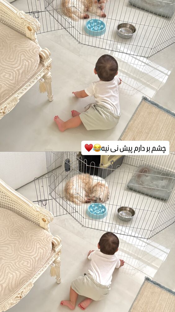  جدید ترین استوری اینستاگرام گیتا اخوان