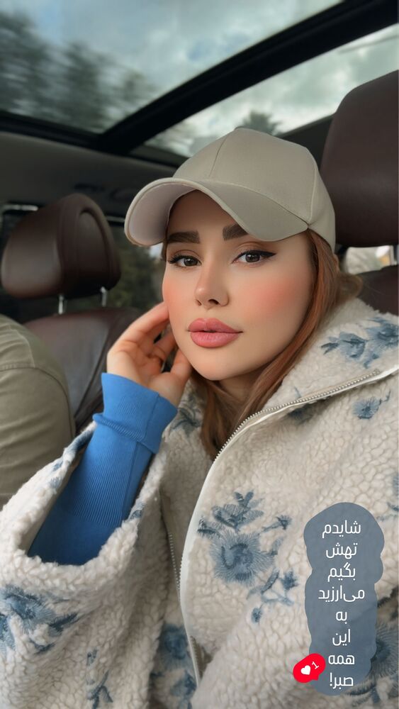  جدید ترین استوری اینستاگرام گیتا اخوان
