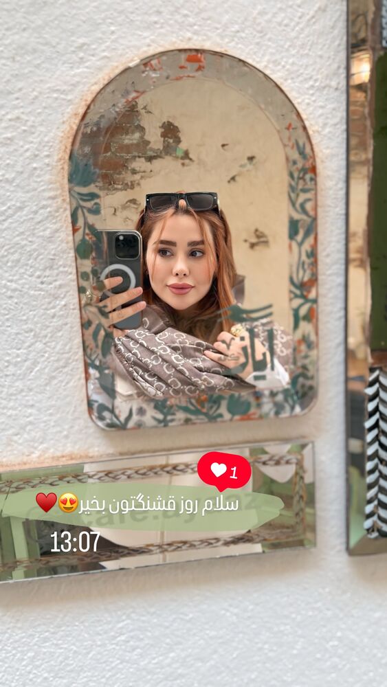  جدید ترین استوری اینستاگرام گیتا اخوان