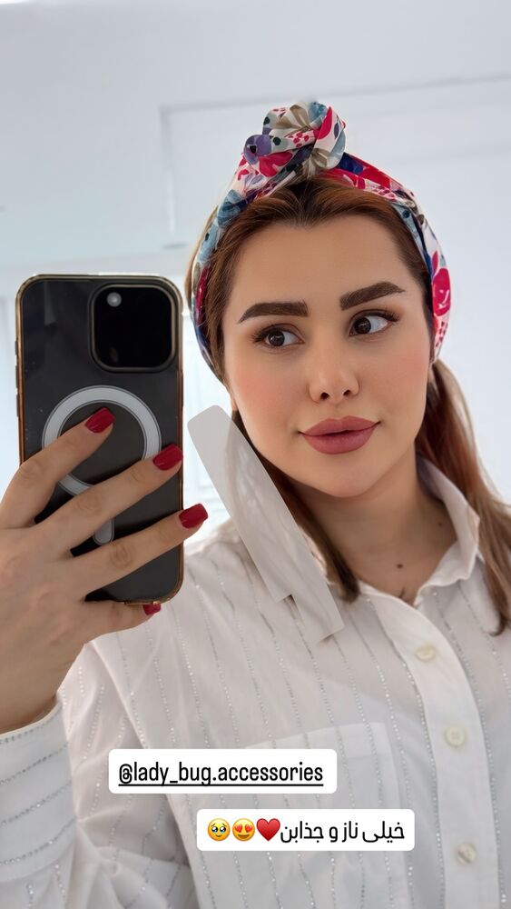  جدید ترین استوری اینستاگرام گیتا اخوان