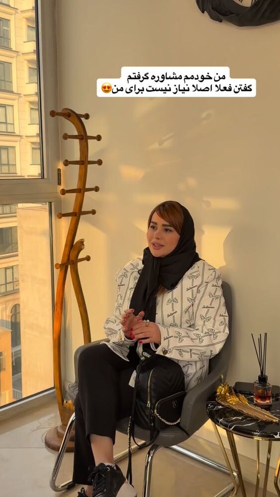  جدید ترین استوری اینستاگرام گیتا اخوان