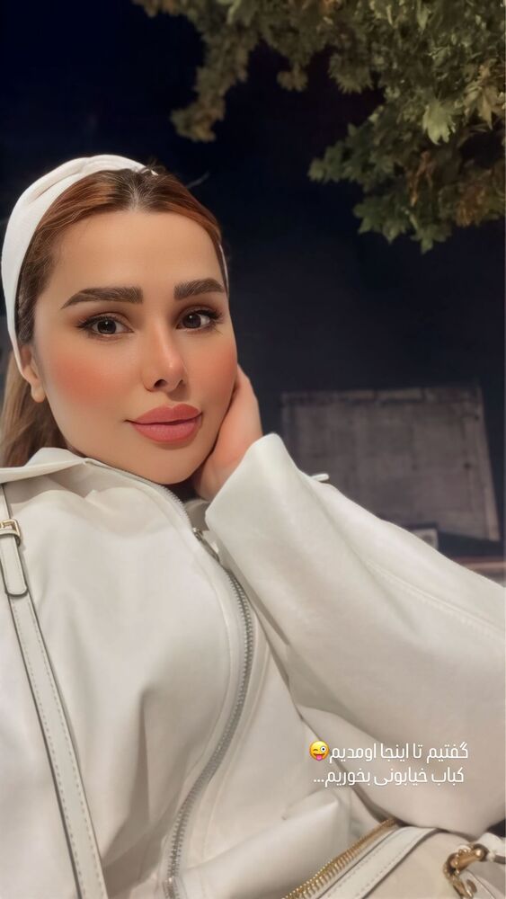  جدید ترین استوری اینستاگرام گیتا اخوان