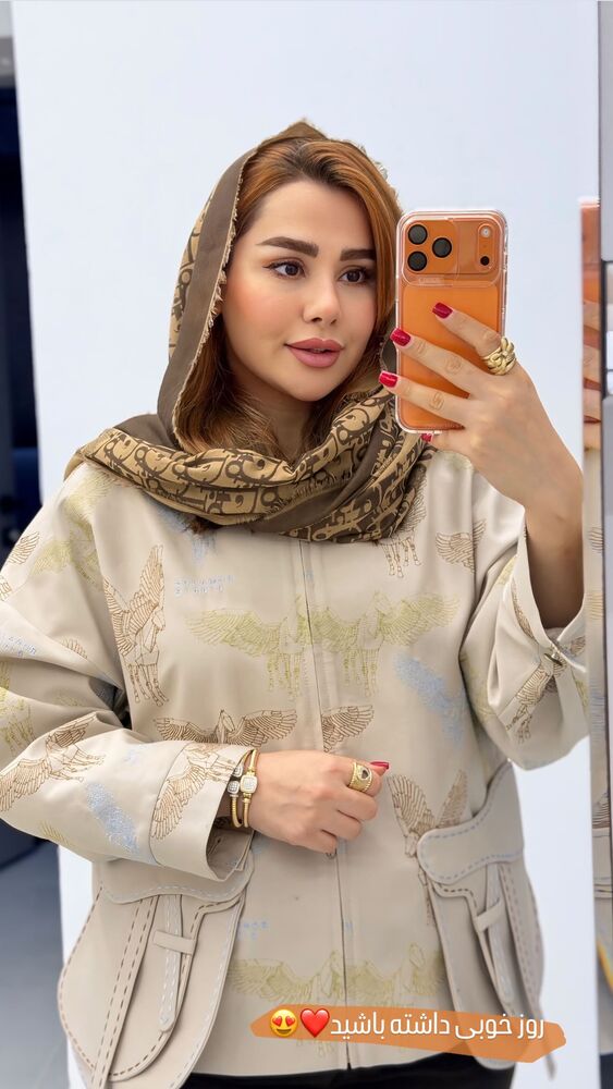  جدید ترین استوری اینستاگرام گیتا اخوان
