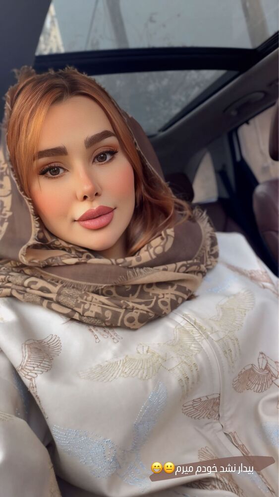  جدید ترین استوری اینستاگرام گیتا اخوان