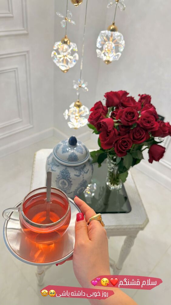  جدید ترین استوری اینستاگرام گیتا اخوان