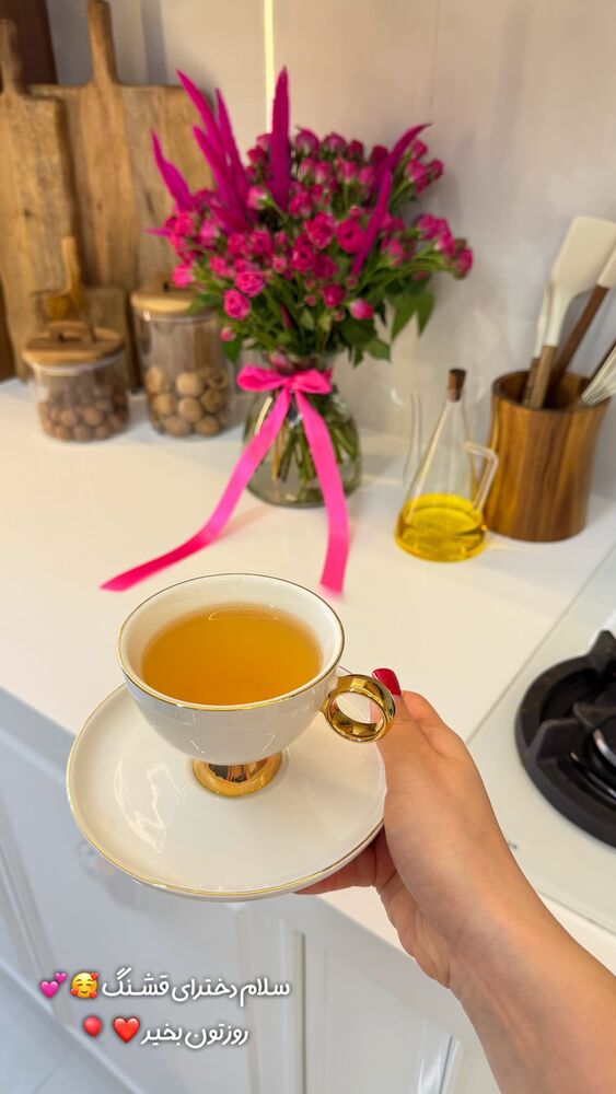  جدید ترین استوری اینستاگرام گیتا اخوان