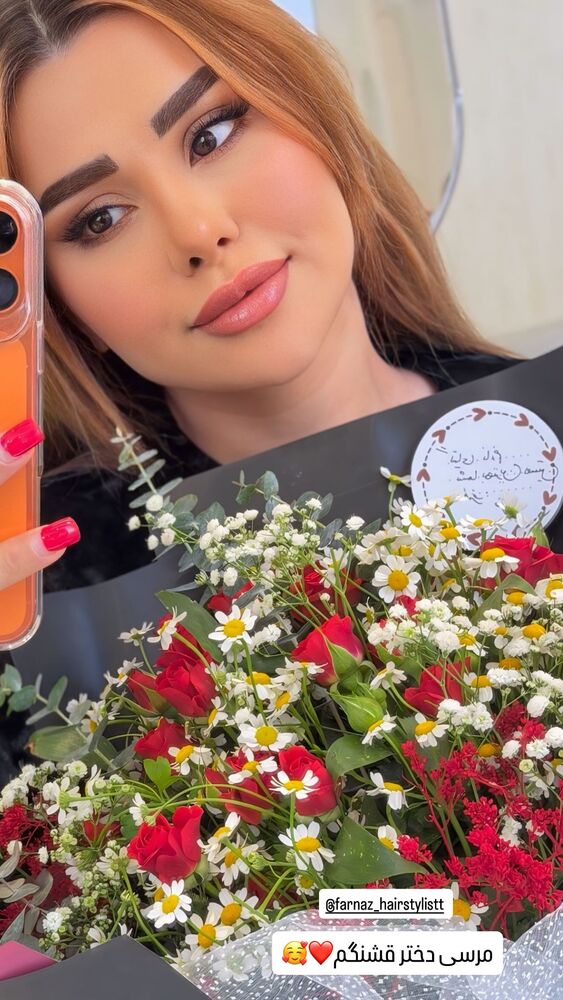  جدید ترین استوری اینستاگرام گیتا اخوان