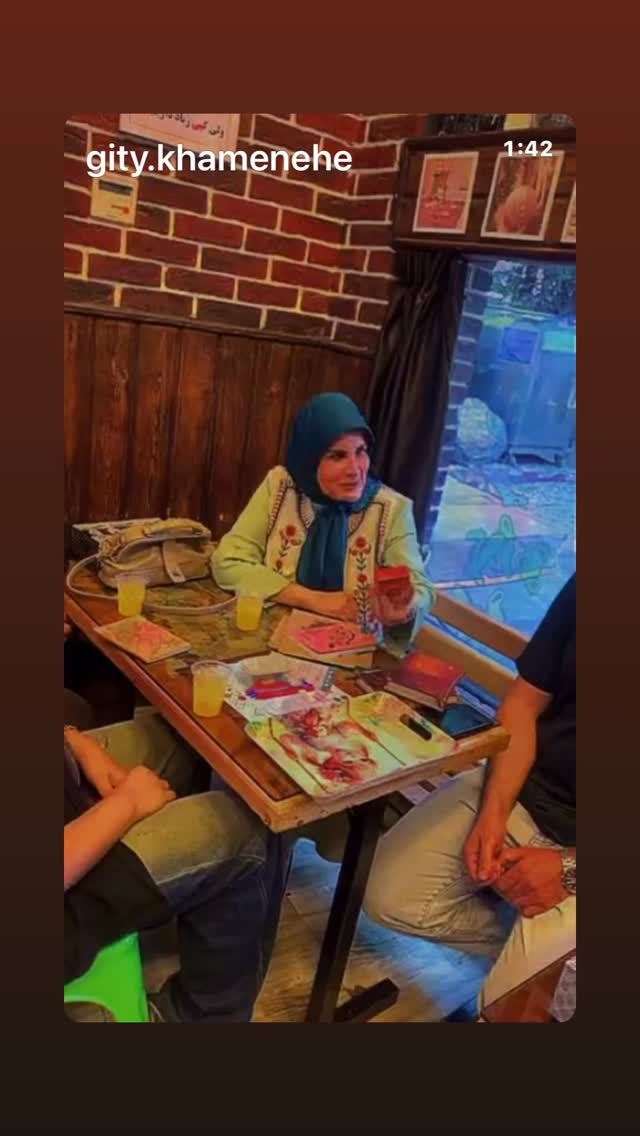  جدید ترین استوری اینستاگرام گيتى خامنهٔ