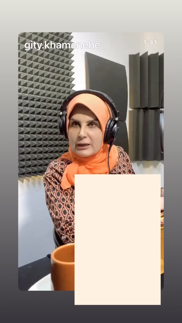 جدید ترین استوری اینستاگرام گيتى خامنهٔ