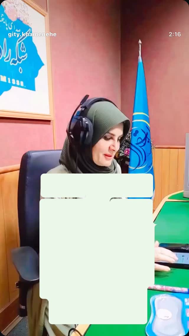  جدید ترین استوری اینستاگرام گيتى خامنهٔ
