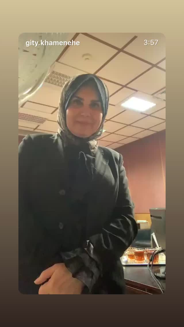  جدید ترین استوری اینستاگرام گيتى خامنهٔ