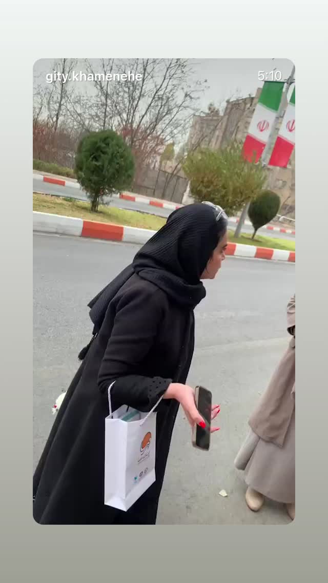  جدید ترین استوری اینستاگرام گيتى خامنهٔ
