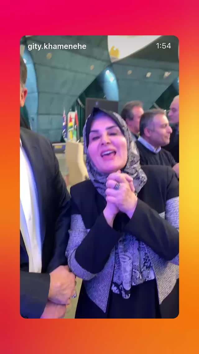  جدید ترین استوری اینستاگرام گيتى خامنهٔ