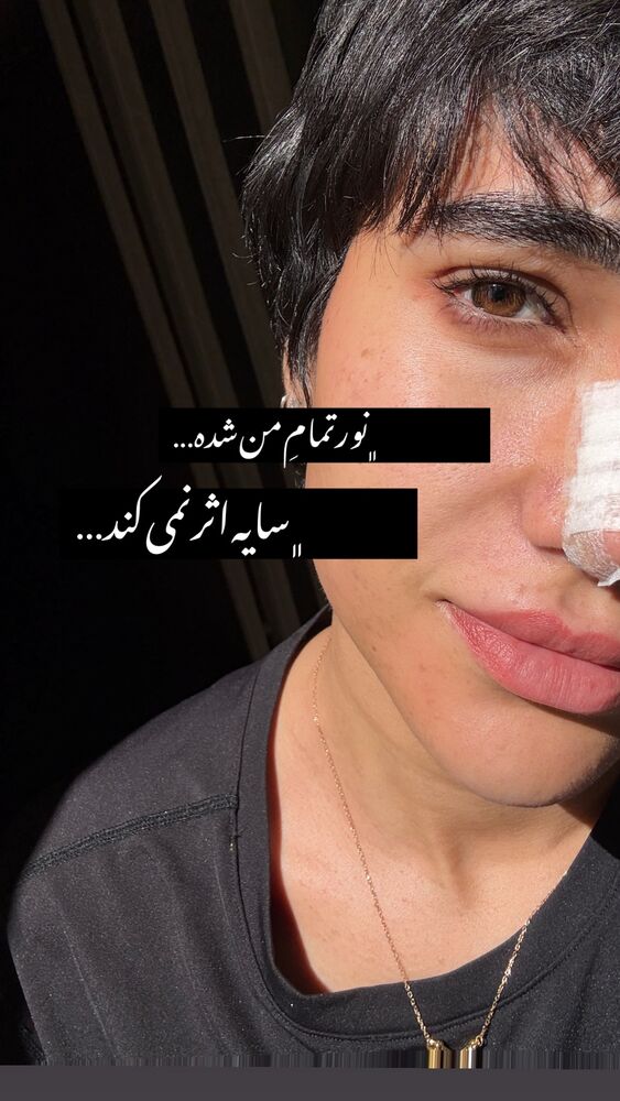  جدید ترین استوری اینستاگرام گلنوش خسروی