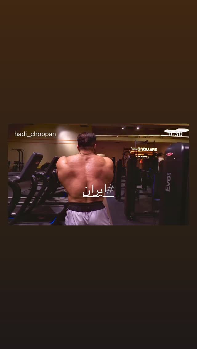  جدید ترین استوری اینستاگرام هادی چوپان
