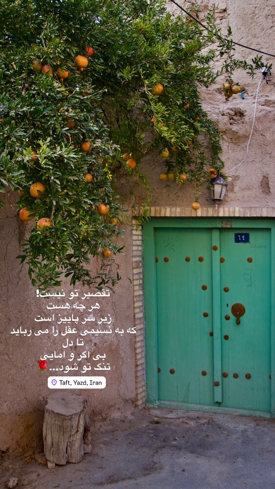  جدید ترین استوری اینستاگرام هادی فلاح