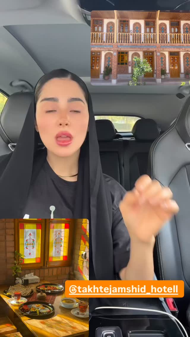  جدید ترین استوری اینستاگرام حدیثه حیدری