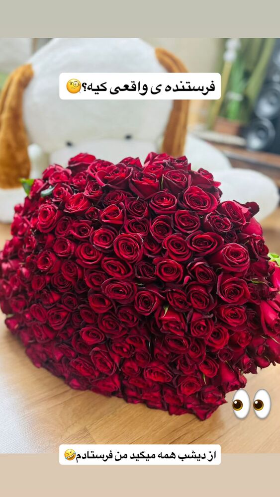  جدید ترین استوری اینستاگرام حدیثه حیدری