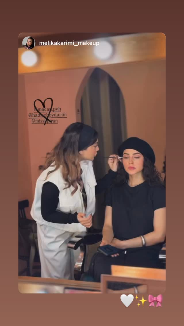  جدید ترین استوری اینستاگرام حدیثه حیدری