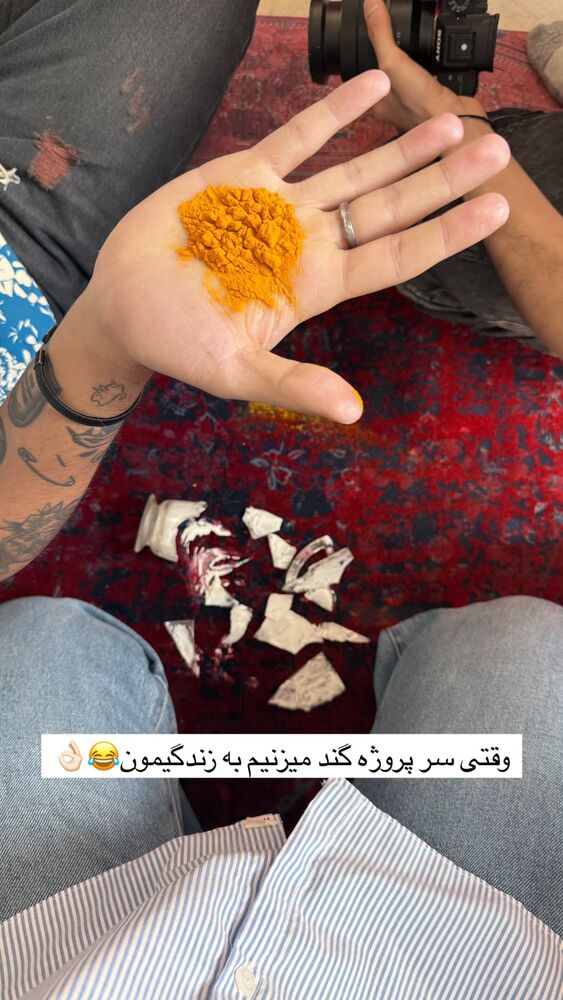  جدید ترین استوری اینستاگرام هایدان گردانی